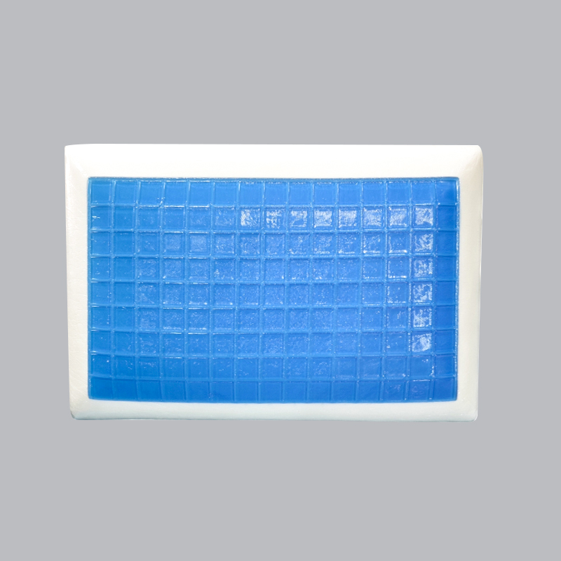 Siniruutuinen Memory Foam -geelityyny